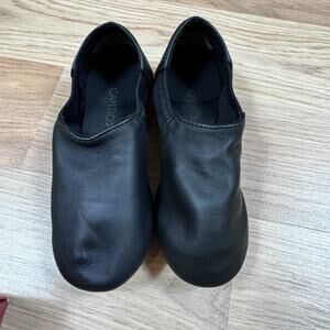 Capezio Dance Shoe Girls Hanami Wonder Jazz 12 Black Slip On